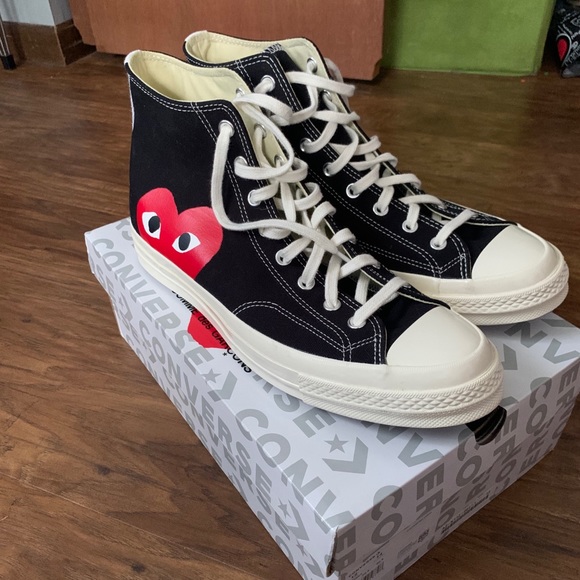 heart converse shoes